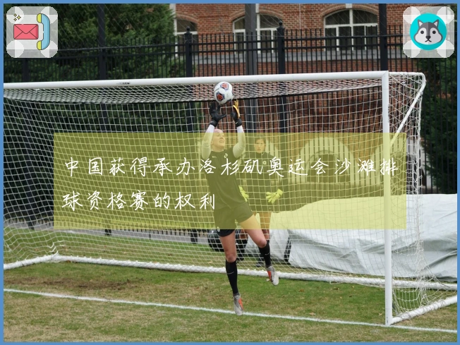 中国获得承办洛杉矶奥运会沙滩排球资格赛的权利